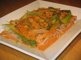 Red Curry Pork With Apple