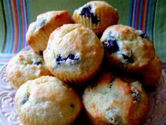 Sunshine Blueberry Muffins
