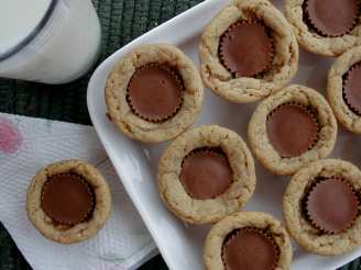 Stormy's Reese's Peanut Butter Cup Cookies (2 Ingredients!)