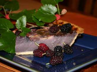Mulberry Cream Pie