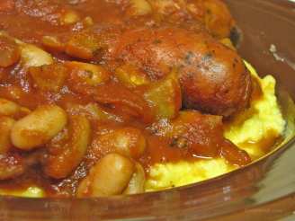 Hearty Sausage, Bean and Red Wine Casserole