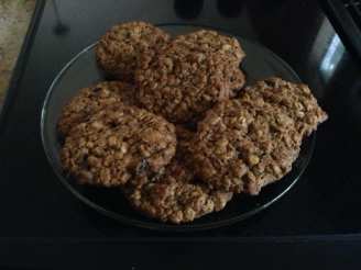 High Fiber Oatmeal Cookies