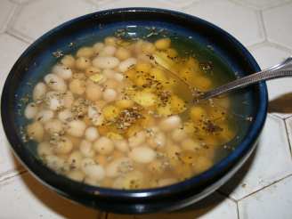 Chickpea, Cannellini Bean, and Wheatberry Soup
