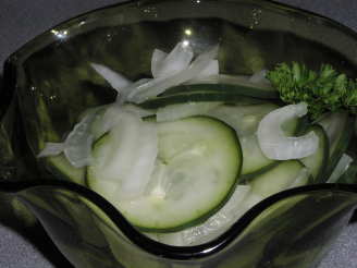 Cucumbers & Onions