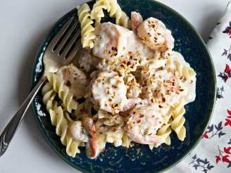Buttery Shrimp And Pasta