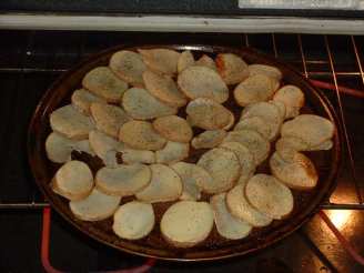 Homemade Baked Potato Chips