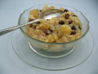 Apple Rice Pudding for a Rice Cooker