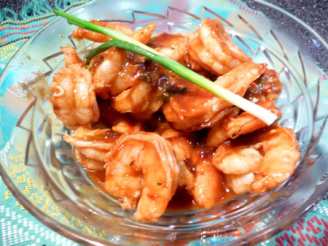 Pan-Seared Shrimp With Ginger-Hoisin Glaze