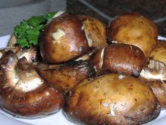 Grilled Marinated Mushrooms With No Salt
