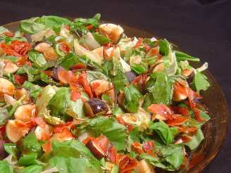 Fig and Crispy Prosciutto Salad