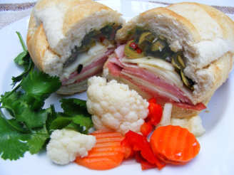 Muffuletta Sandwich (Schlotzsky Style)