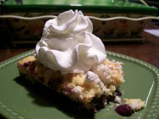 Healthyish Blueberry Dump Cake