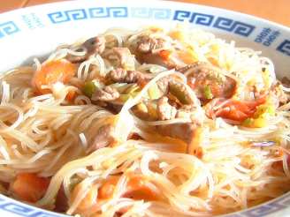 Cellophane Noodles With Pork & Tomato
