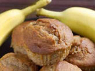 No-Fat Banana Applesauce Muffins