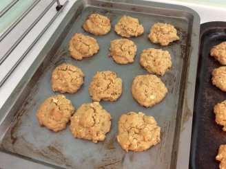Rolled Oats and Peanut Butter Cookies