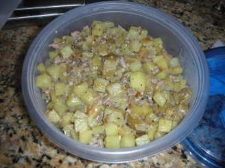 Kielbasa, Potato, and Onion Skillet