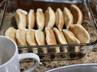Katayef ("stuffed Pancakes") Middle East, Palestine