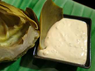 Mom's Best Dipping Sauce for Steamed Artichoke