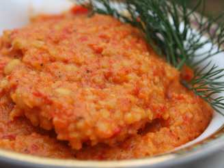Lentils and Red Pepper Dip