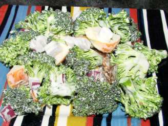 Fresh Broccoli and Apple Salad