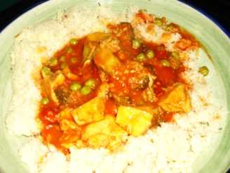 Sweet & Sour Chicken Curry (Hot, Sour & Sweet!)
