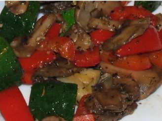 Grilled Herbed Mushroom Vegetable Medley