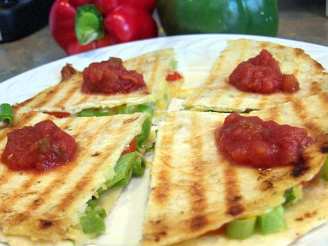 Grilled Pepper & Cheese Quesadilla