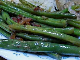 Green Beans With Shallots, Lemon, and Thyme