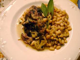 Slow-Cooked Tuscan Pork With White Beans