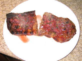Elk Steaks with Green Peppercorn Sauce