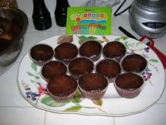 Fudge Brownie Cupcakes