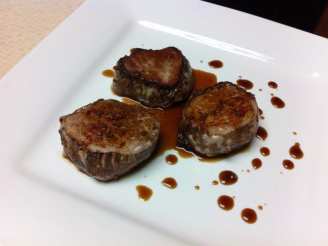 Spiced Pork With Bourbon Reduction Sauce