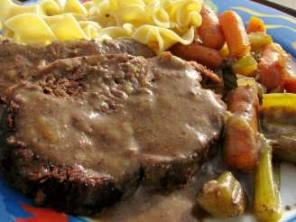 German-Style Beef Roast for the Crock Pot