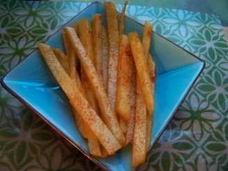 Jicama "fries" (Raw Food)