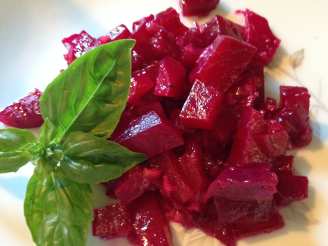 Roasted Marinated Beets With Vinaigrette