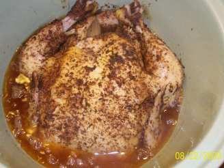 Rotisserie Style Chicken in the Crock Pot