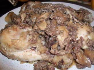 Mushroom Ragout With Chicken and Sausage