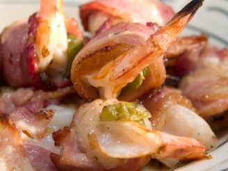 Jalapeno Bacon-Wrapped Shrimp