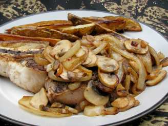 Mushroom-Onion Burger/Steak Topper