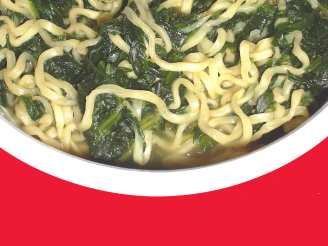 Easy Spinach & Ramen