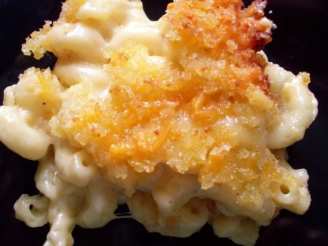 Baked Macaroni With Three Cheeses
