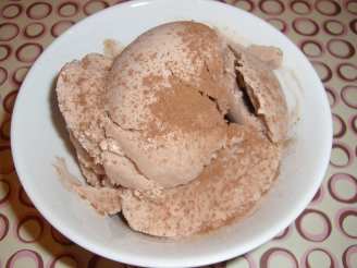 Chocolate Almond Frozen Yogurt
