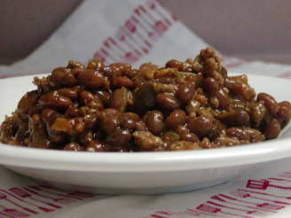 Badazz Baked Beans, Beef and Bacon
