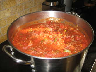Chris & Cheryl's Mega Spaghetti Sauce