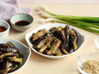 Korean Gaji Namul (Korean Eggplant Side Dish)