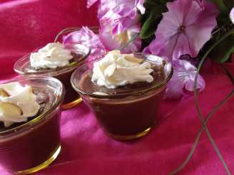 Amaretto Chocolate Pudding