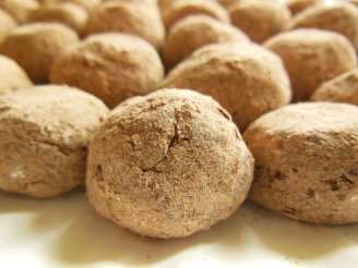 French Cocoa Sweetened Condensed Milk Snowballs - No Bake Candy