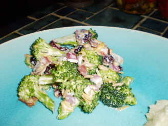 Broccoli With Cranberries Salad