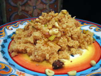 Dessert Couscous With Nuts