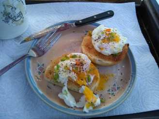 Simple Microwave Poached Eggs